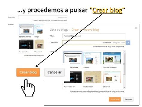 Cómo crear un Blog en Blogger.com