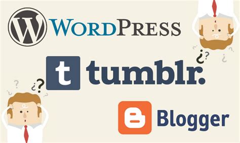 Cómo crear un blog en Wordpress, Blogger y Tumblr   Blog ...