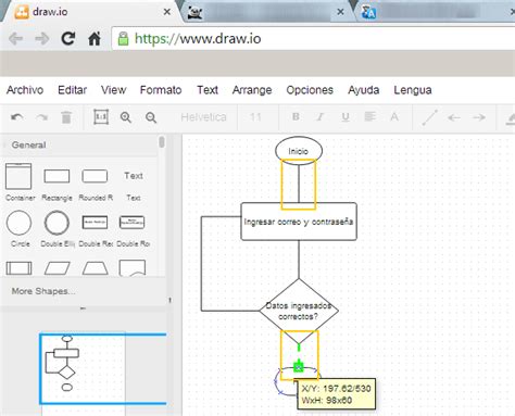 Como crear un diagrama online con diagramly | PCWebtips
