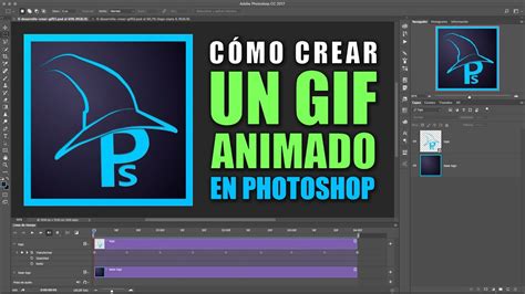 Cómo crear un GIF animado en Photoshop  2 métodos    YouTube