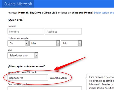 Cómo crear una cuenta de correo en Outlook.com, el nuevo ...