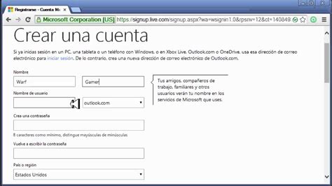 Como Crear Una Cuenta Hotmail Sin Numero De Telefono Facil ...