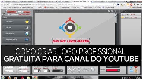 Como criar Logo Profissional para Canal do Youtube/Site ...