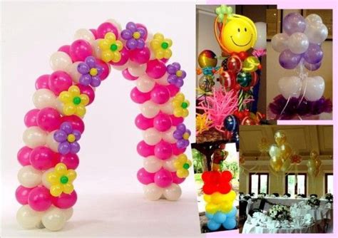 Como decorar con globos