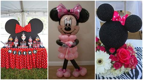 Cómo decorar una fiesta inspirada en Minnie Mouse ...