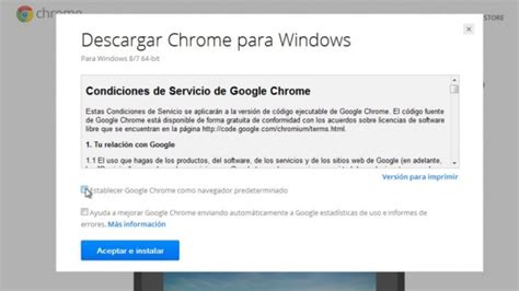 Cómo descargar e instalar Google Chrome 64 bits