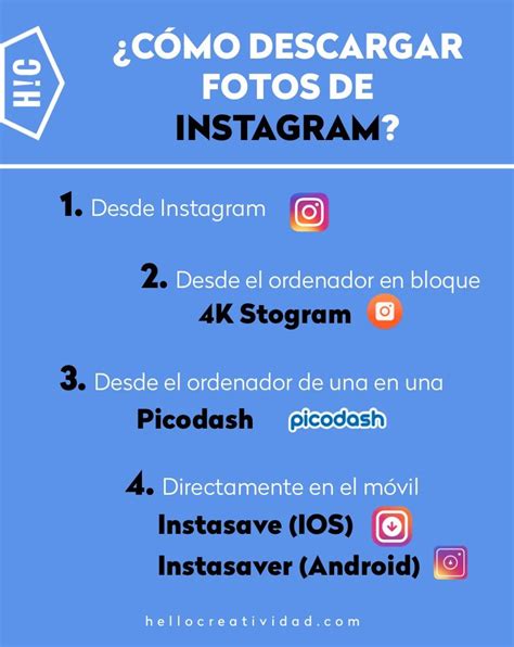 Cómo descargar fotos de Instagram | Fotografía Móvil ...