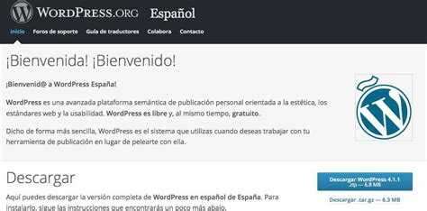 Cómo descargar, instalar y configurar WordPress