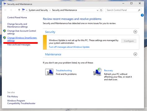 Como deshabilitar Windows SmartScreen en Windows 10