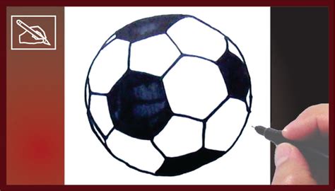 Como Dibujar Un Balón De Futbol   How To Draw a Soccer ...