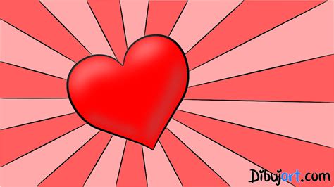 Cómo dibujar un corazón | dibujart.com