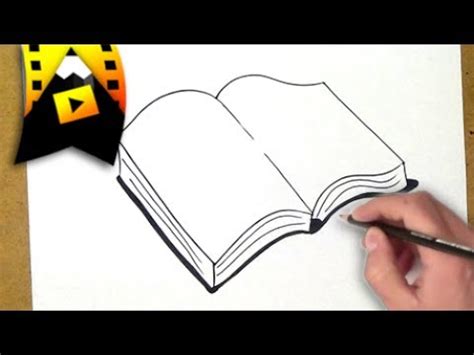 como dibujar un libro | como desenhar um livro   YouTube