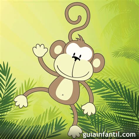 Cómo dibujar un mono. Dibujos infantiles de monos