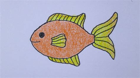 Cómo dibujar un pez kawaii   YouTube