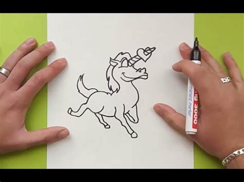 Como dibujar un unicornio paso a paso 3 | How to draw a ...