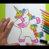 Como dibujar un unicornio paso a paso 6   PintayCrea.over ...