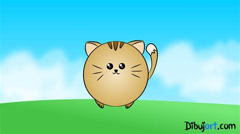 Cómo dibujar una Gato fácil Kawaii #2 — Serie de dibujos ...