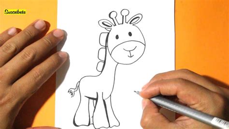 Como Dibujar una Jirafa l How to Draw a giraffe l Como ...