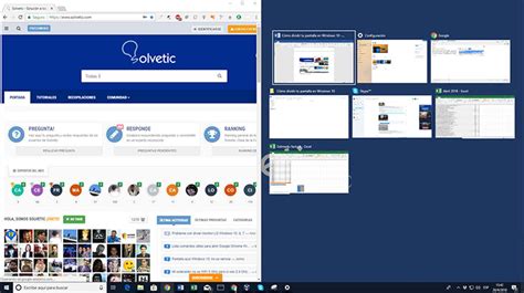 Cómo dividir pantalla en Windows 10   Solvetic