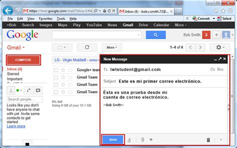 ¿Como enviar correo Gmail?   Cocupo