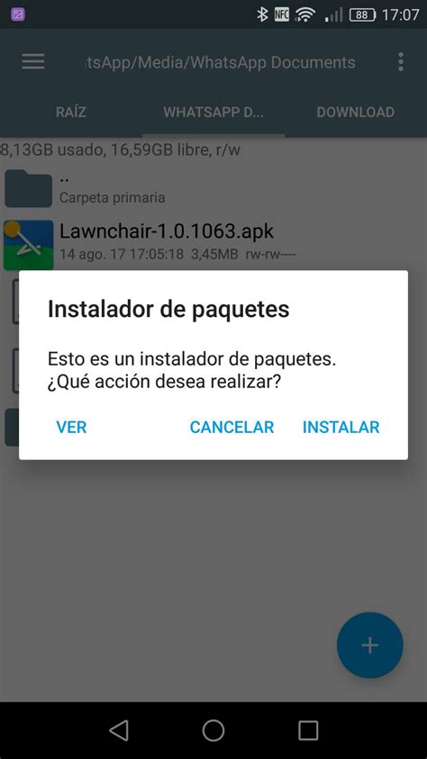 Cómo enviar e instalar APKs desde el PC a Android por WhatsApp