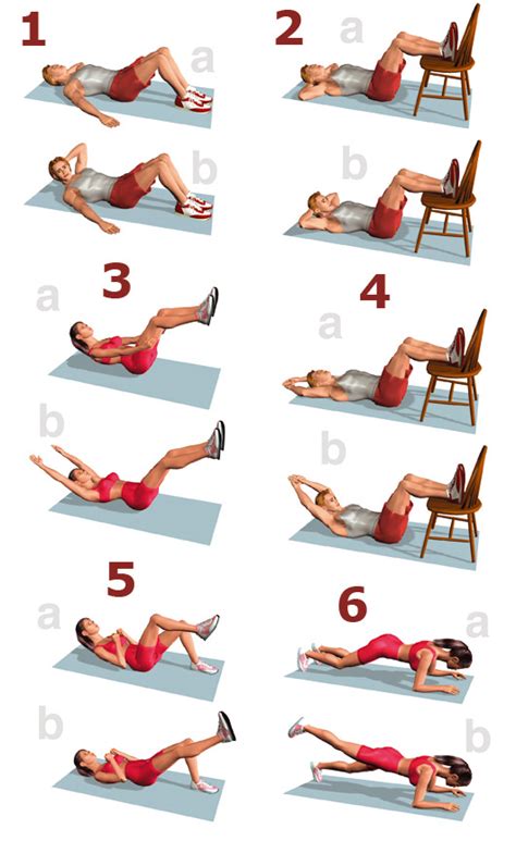 Como hacer abdominales en casa   Buena Salud