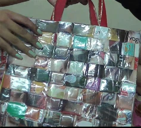 Como Hacer Bolsas Con Material Reciclado: Como hacer bolsa ...