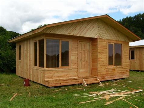 como hacer casas de madera baratas y de calidad
