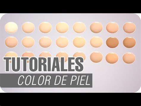Como hacer el color de la piel  Dibujo Digital    YouTube