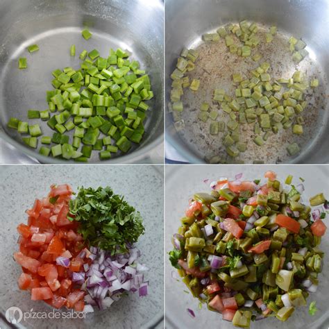 Cómo hacer ensalada de nopales  fácil y paso a paso