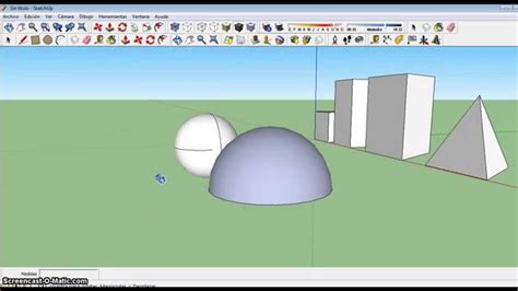 Como hacer Esferas, medias esferas y figuras basicas en 3D ...