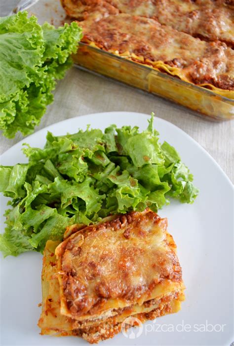Cómo hacer lasagna o lasaña de carne  fácil & deliciosa