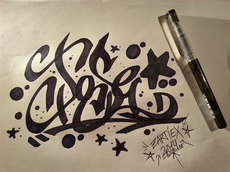 Como hacer letras 3D de graffitis y tatuajes fáciles ...