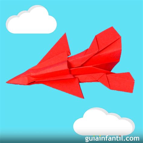 Cómo hacer un avión militar de papel. Papiroflexia para niños