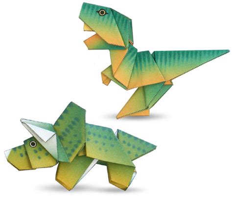 Como hacer un dinosaurio de papel pasó a pasó explicación ...