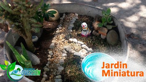 Como hacer un jardin pequeño   Jardin miniatura   Parte II ...