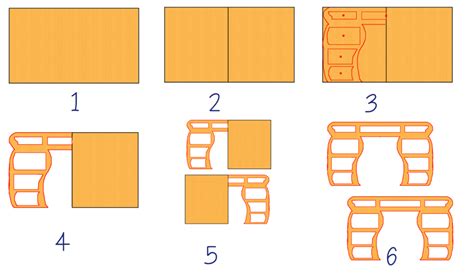 Cómo hacer un mueble de cajas de cartón con cajones ...