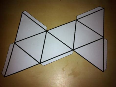 Cómo hacer un octaedro   5 pasos  con imágenes    unComo