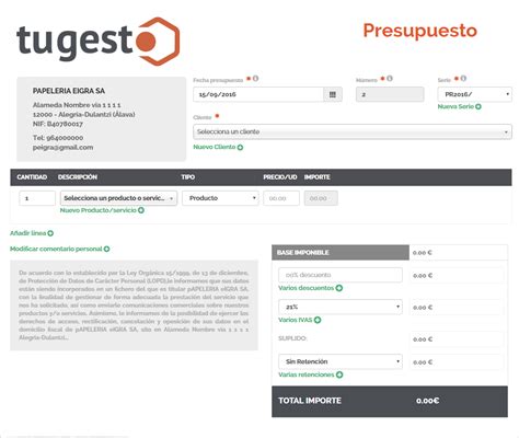 Cómo hacer un presupuesto profesional | Blog de tugesto