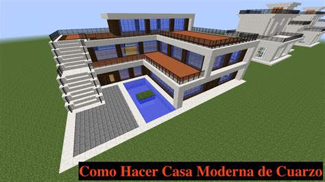 Como Hacer una Casa Moderna en Minecraft  PT1