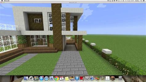 Como hacer una Linda Casa Moderna en Minecraft  PT1    YouTube