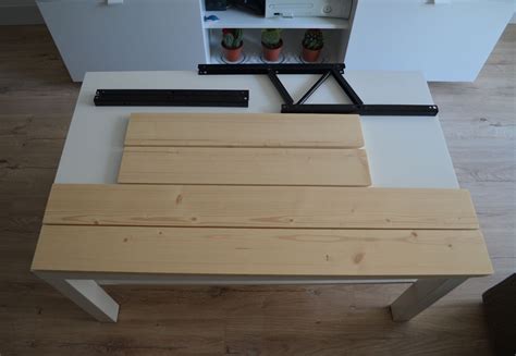 Como hacer una mesa elevable con una mesa Lack   Depart