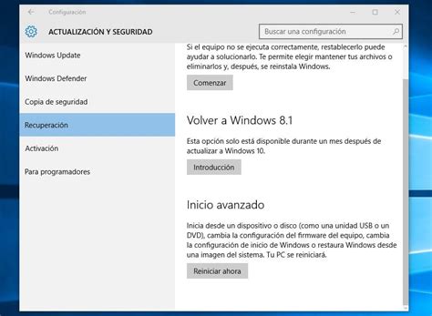 Cómo iniciar en Modo Seguro desde Windows 10