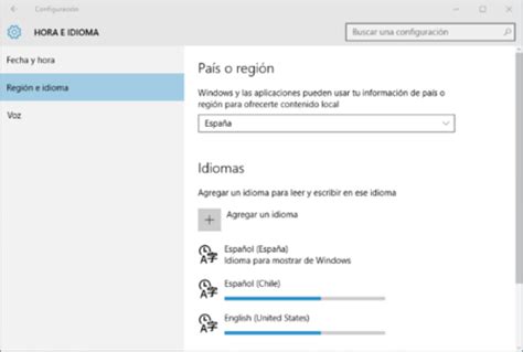 Cómo instalar idiomas adicionales en Windows 10  y cambiar ...