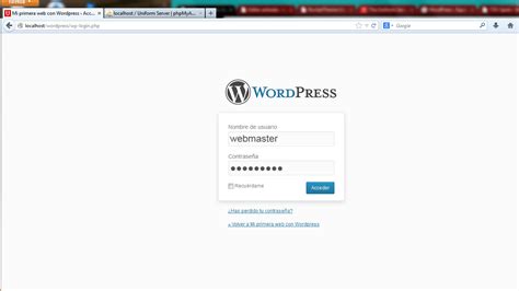 Como instalar WordPress en local