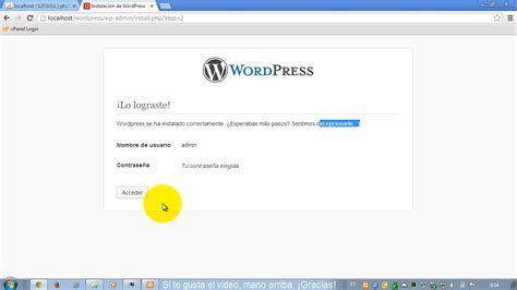 Como instalar WordPress en xampp portable lite