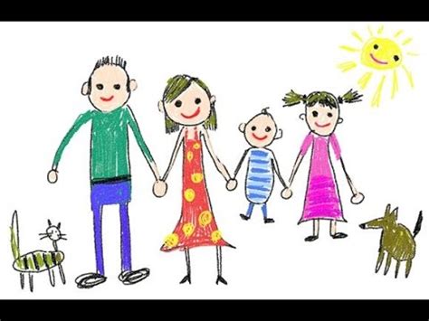 Como interpretar el dibujo de la familia en un niño | Doovi