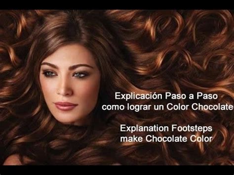 Como Lograr un Chocolate   How to make a Chocolate Color ...