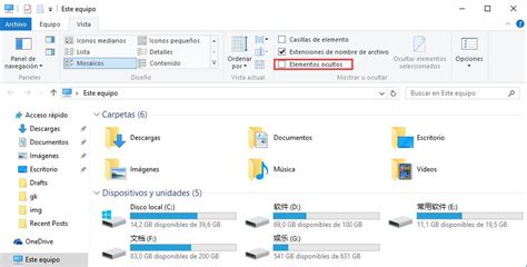 Cómo Mostrar Archivos Ocultos en Windows 10