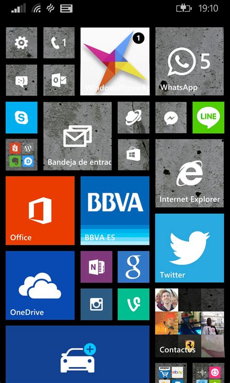 Como personalizar la pantalla de inicio en Windows Phone 8.1